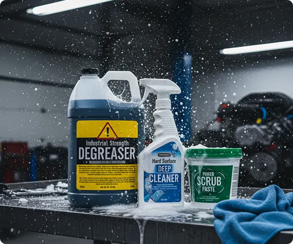 Degreasers and Hard Surface Cleaners